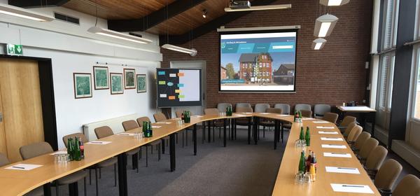 Sitzungssaal im Amtsgeb&auml;ude Burg